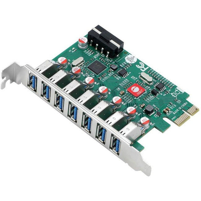 SIIG USB 3.0 7 Port PCIe Host Card - UASP Mode