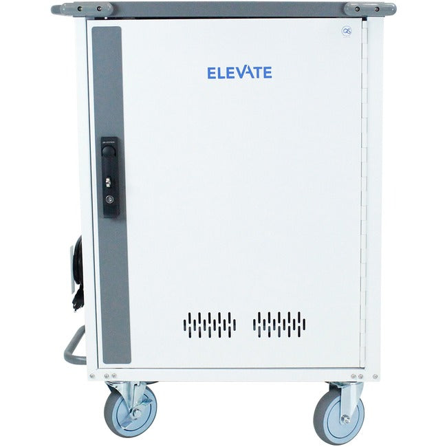 JAR Systems Elevate Charging Cart with a 16-Port USB-C Quick-Sense Hub and AC Tray
