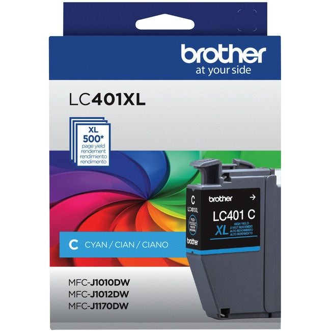 Brother LC401XLCS Original Ink Cartridge - Single Pack - Cyan