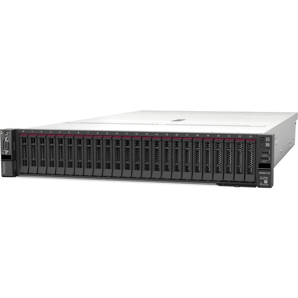 Lenovo ThinkSystem SR650 V2 7Z73A06JNA 2U Rack Server - 1 x Intel Xeon Silver 4310 2.10 GHz - 32 GB RAM - Serial ATA-600, 12Gb-s SAS Controller