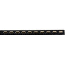 Tripp Lite 10-Port USB Hub with Power Supply and International Plug Adapters