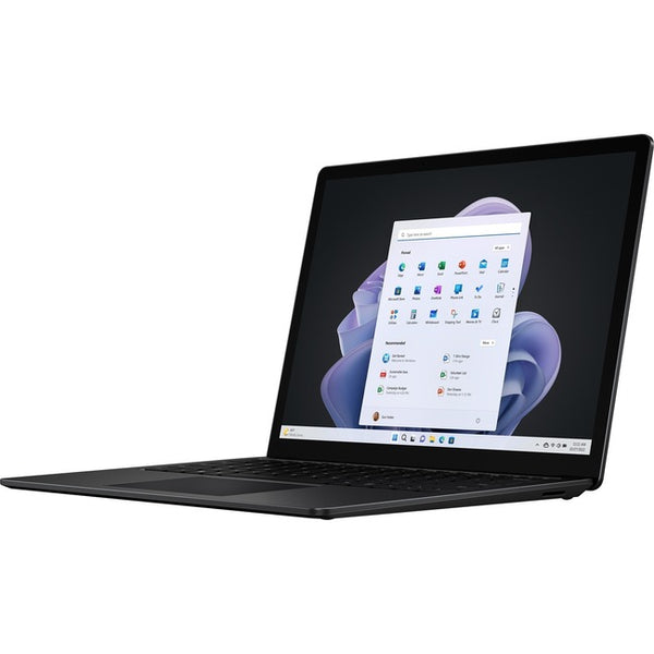 Microsoft Surface Laptop 5 13.5" Touchscreen Notebook - 2256 x 1504 - Intel Core i7 12th Gen i7-1265U - Intel Evo Platform - 16 GB Total RAM - 512 GB SSD - Matte Black