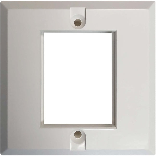 Tripp Lite 1-Port UK-Style Gang Frame for 6C-Type Insert Module, White