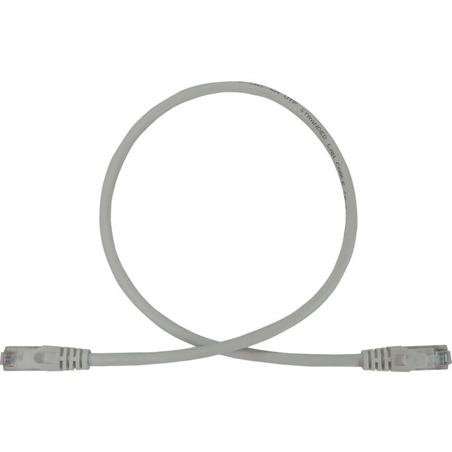 Tripp Lite Cat6a 10G Snagless Molded UTP Ethernet Cable (RJ45 M/M), PoE, White, 2 ft. (0.6 m)