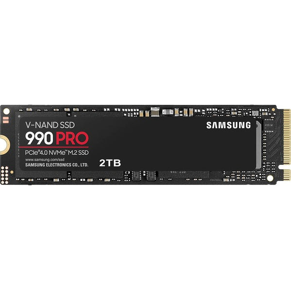 Samsung 990 PRO MZ-V9P2T0B-AM 2 TB Solid State Drive - M.2 2280 Internal - PCI Express NVMe (PCI Express NVMe 4.0 x4)