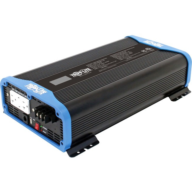 Tripp Lite 3000W Heavy-Duty Compact Power Inverter - 2x 5-15/20R, USB Charging, Pure Sine Wave, Wired Remote