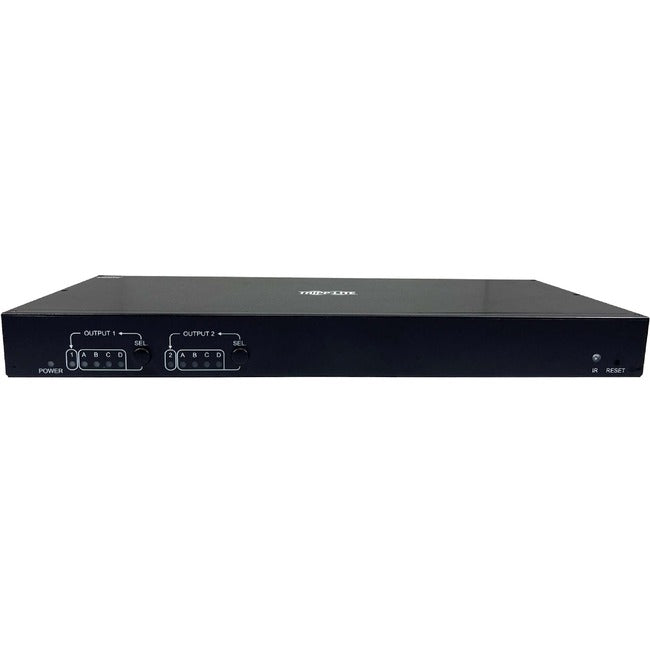 Tripp Lite 4x2 HDMI over Cat6 Matrix Switch Kit Switch/2x Pigtail Receivers 4K 60 Hz HDR 4:4:4 PoC 230 ft. (70.1 m) TAA