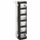 Tripp Lite 12-Port Wall-Mount Patch Panel for UTP Keystone Jacks, Rotatable Modules