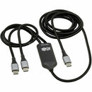 Tripp Lite USB-C Charging Cable/Splitter (M/2xM) - 100W PD Charging, 6 ft. (1.8 m)