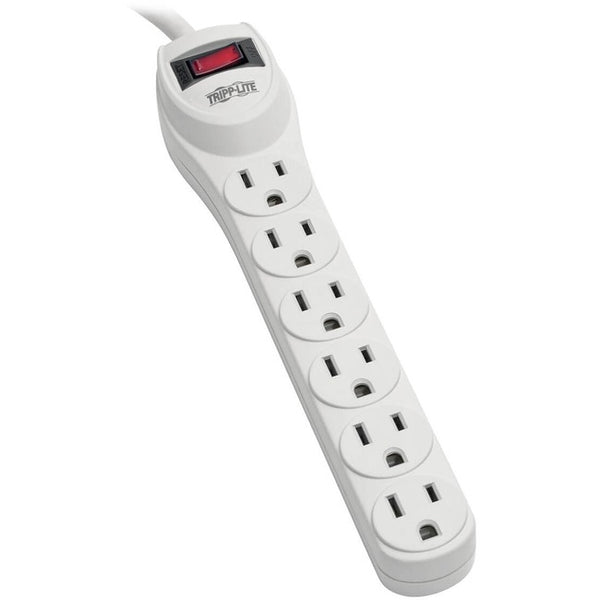 Tripp Lite Surge Protector Power Strip 120V 6 Outlet 2' Cord 180 Joule - American Tech Depot