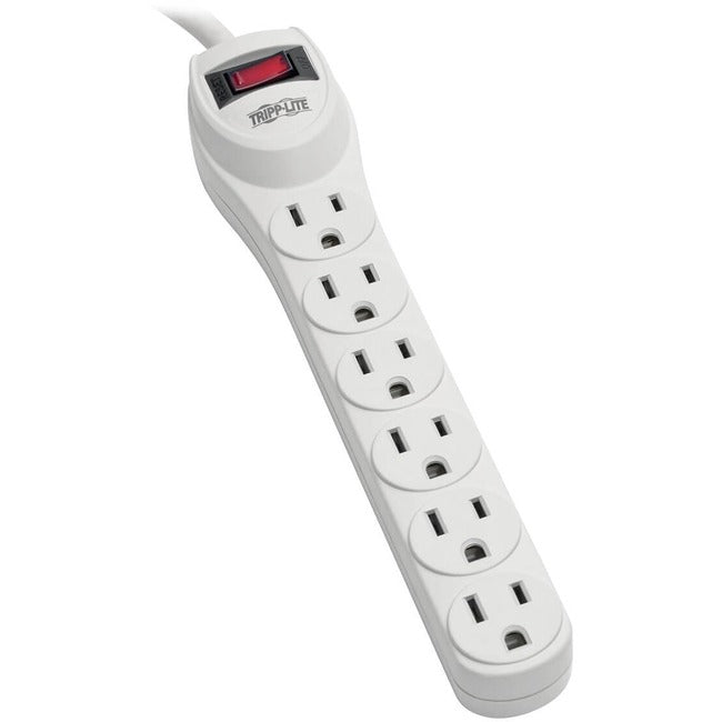 Tripp Lite Surge Protector Power Strip 120V 6 Outlet 2' Cord 180 Joule - American Tech Depot