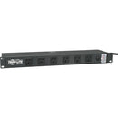 Tripp Lite Power Strip Rackmount Metal 120V 5-15R Right Angle 12 Outlet 1U - American Tech Depot