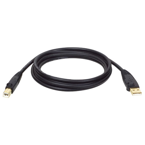 Tripp Lite 10ft USB 2.0 Hi-Speed A-B Device Cable Shielded Male - Male - American Tech Depot