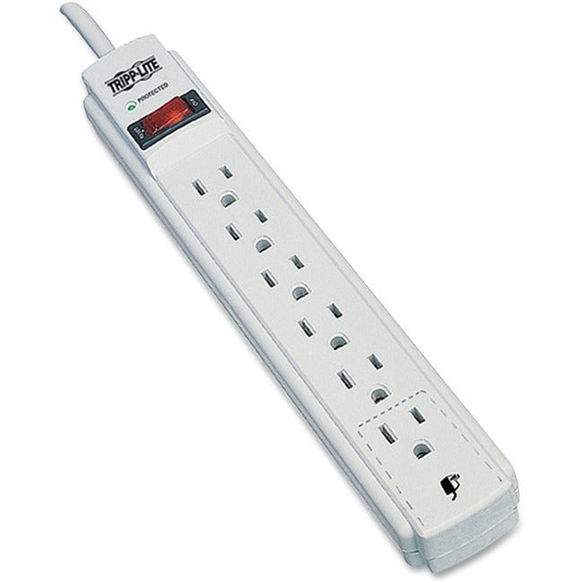 Tripp Lite Surge Protector Power Strip 120V 6 Outlet 4' Cord 790 Joule - American Tech Depot