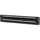 Tripp Lite 48-Port Cat5e Cat5 Rackmount Patch Panel 568B 110 Punch 2URM TAA - American Tech Depot