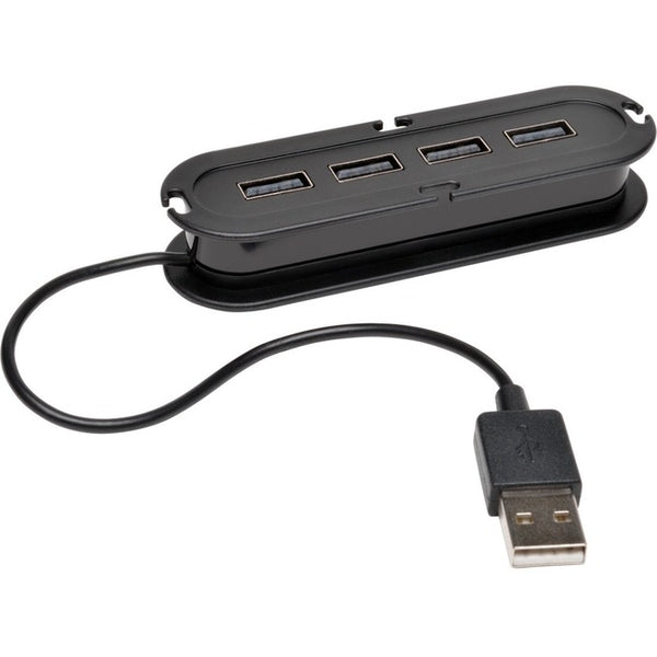 Tripp Lite 4-Port USB 2.0 Mobile Hi-Speed Ultra-Mini Hub w- Power Adapter - American Tech Depot