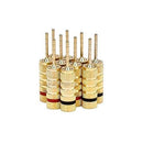 Monoprice, Inc. Speaker Pin Plugs_ Pin Screw Type 5pair - American Tech Depot